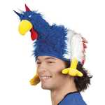 chapeau coq tricolore