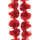 Guirlande trianon rouge