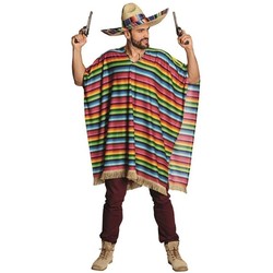 PONCHO MEXICAIN 150CM