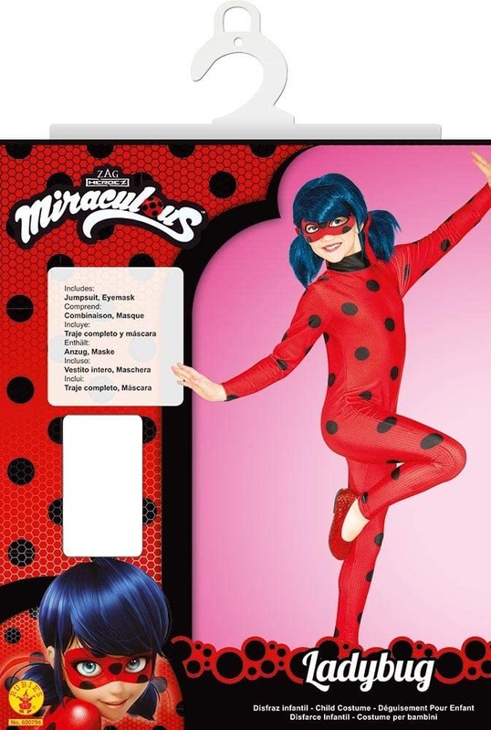 DEGUISEMENT ENFANT LADYBUG MIRACULOUS 9-10 ANS - Mag embal fete