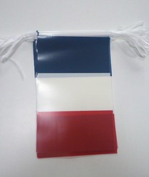 GUIRLANDE DRAPEAUX FRANCE PLASTIQUE