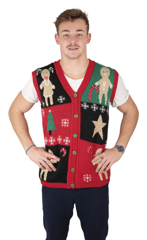 gilet noel moche