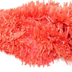 guirlande papier rouge