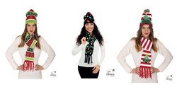 bonnet echarpe noel