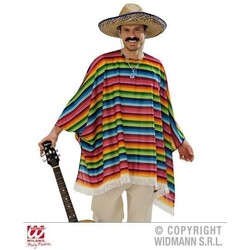 PONCHO MEXICAIN 150CM