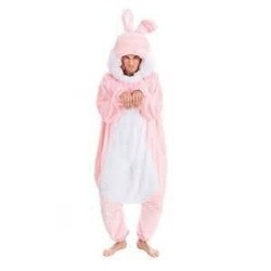 DEGUISEMENT GROS LAPIN ROSE 