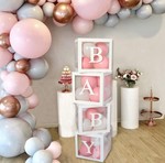 4 cubes en carton baby