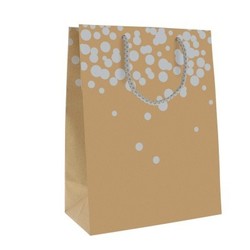 SAC KRAFT PAILLETTES