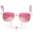 LUNETTES LAPIN BLANC AVEC MOUSTACHE