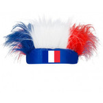 COIFFURE BLEU BLANC ROUGE 