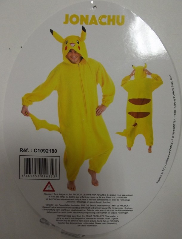 Déguisement Pikachu Enfant