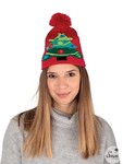 bonnet sapin lumineux